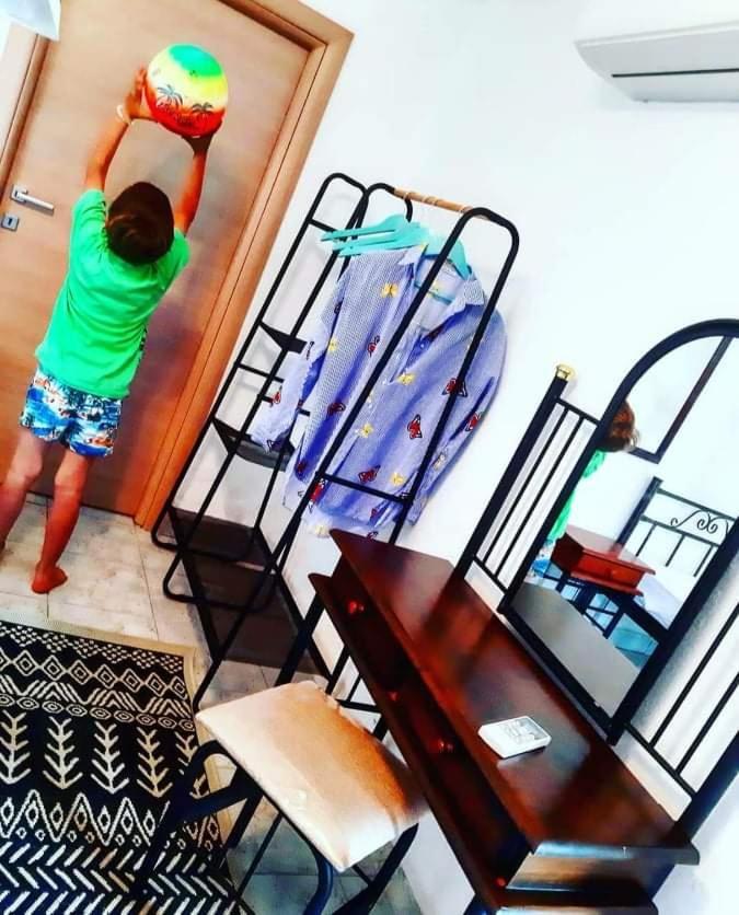 The Blue Pearl Apartment Prinos  Bagian luar foto